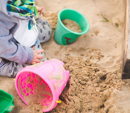 Piaskownica dla dziecka